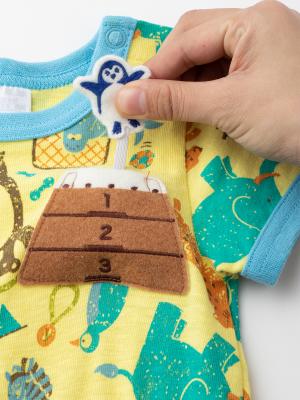 ベビートップス|【ベビー服】【BIT'Z】動物スポーツ柄Tシャツ