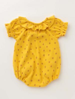 ロンパース・カバーオール|【ベビー服】Ampersand（アンパサンド）フリル襟付きボディ