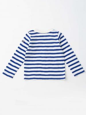 ベビートップス|Ampersand（アンパサンド）デイリーボーダーロングTシャツ