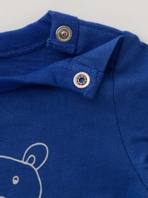 ベビートップス|Ampersand(アンパサンド)デイリープリントロングTシャツ