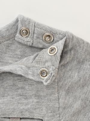 ベビートップス|アニマルプリントTシャツ