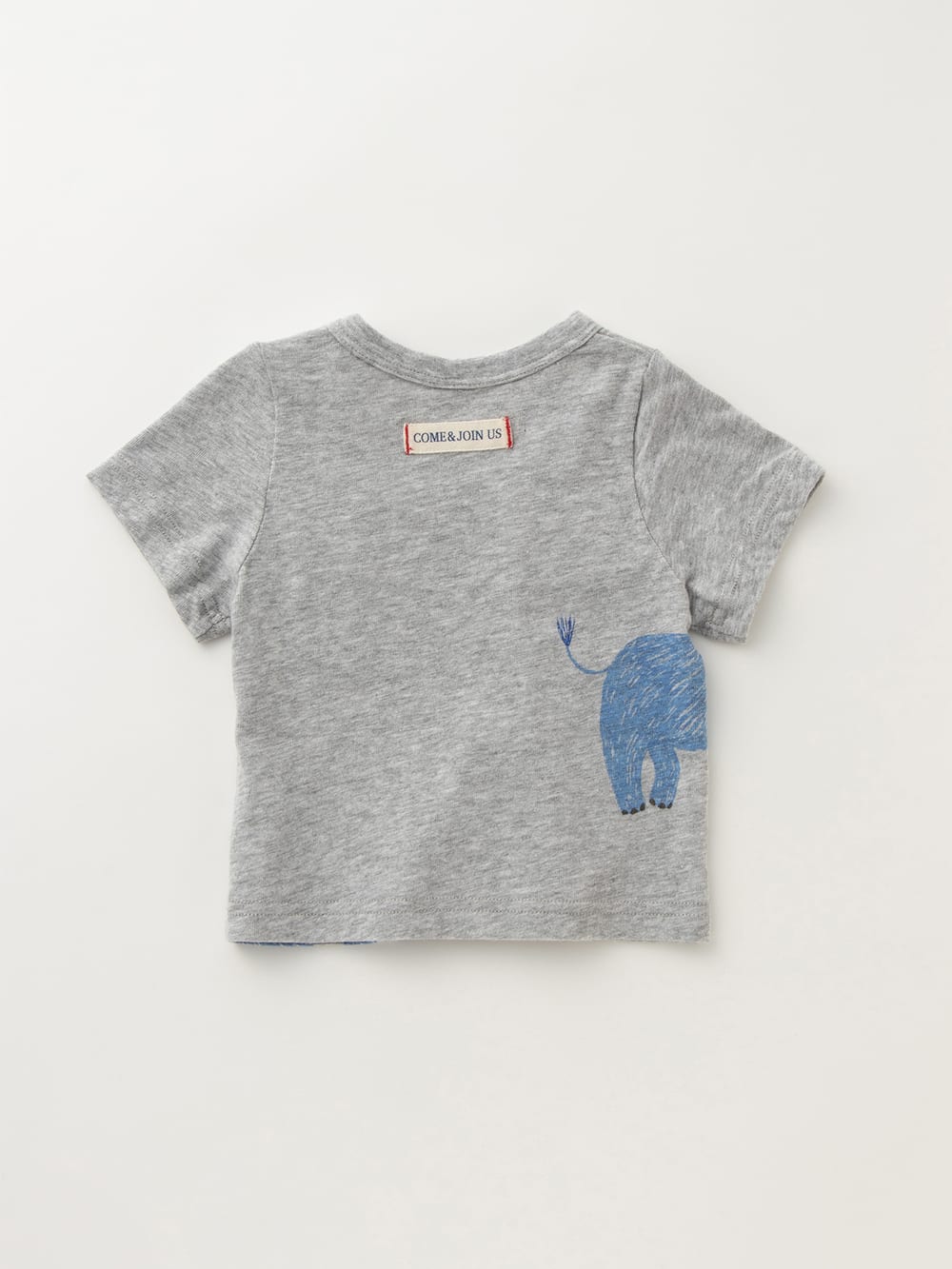 ベビートップス|アニマルプリントTシャツ