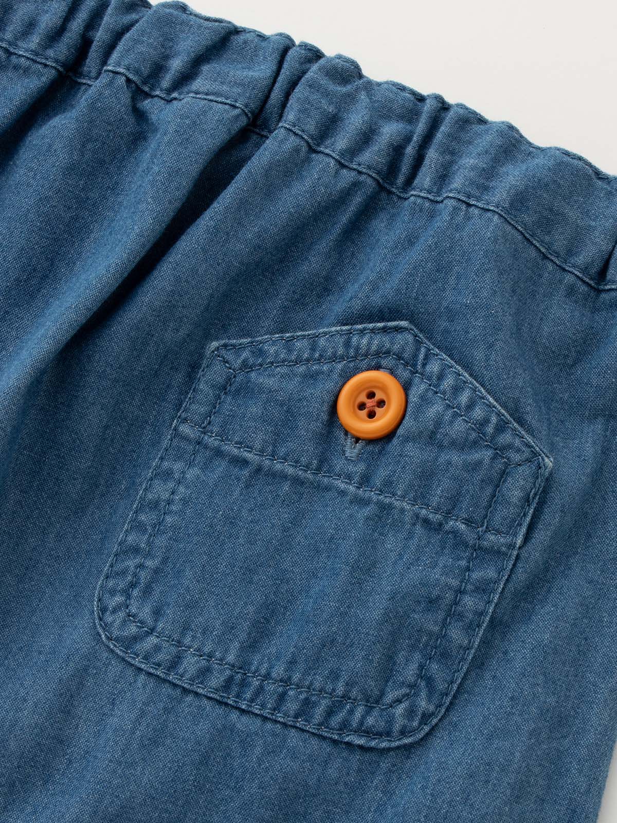 ベビー パンツ|【ベビー服】La Stella（ラ ステラ）インディゴベビーサルエルパンツ