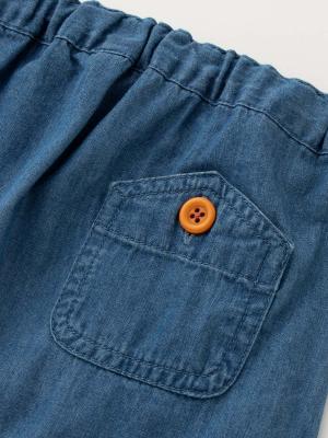 ベビー パンツ|【ベビー服】La Stella（ラ ステラ）インディゴベビーサルエルパンツ