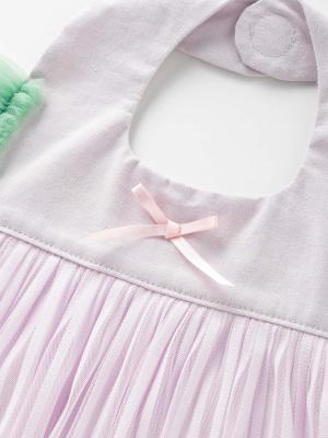 スタイ（よだれかけ）|【日本製】【niva】チュールスリーブビブ