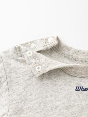 ロンパース・カバーオール|Ampersand（アンパサンド）ボディ＆オーバーオール2点セット