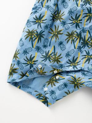 ロンパース・カバーオール|Ampersand（アンパサンド）ボディ＆オーバーオール2点セット