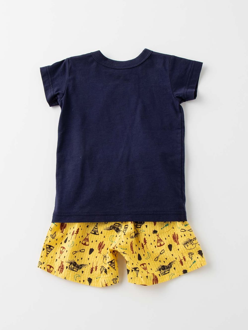 ベビー パンツ|Ampersand（アンパサンド）アウトドア柄Tシャツ＆パンツ2点セット