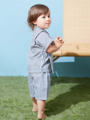 甚平・浴衣|Ampersand（アンパサンド）デニム甚平|ヒッコリー