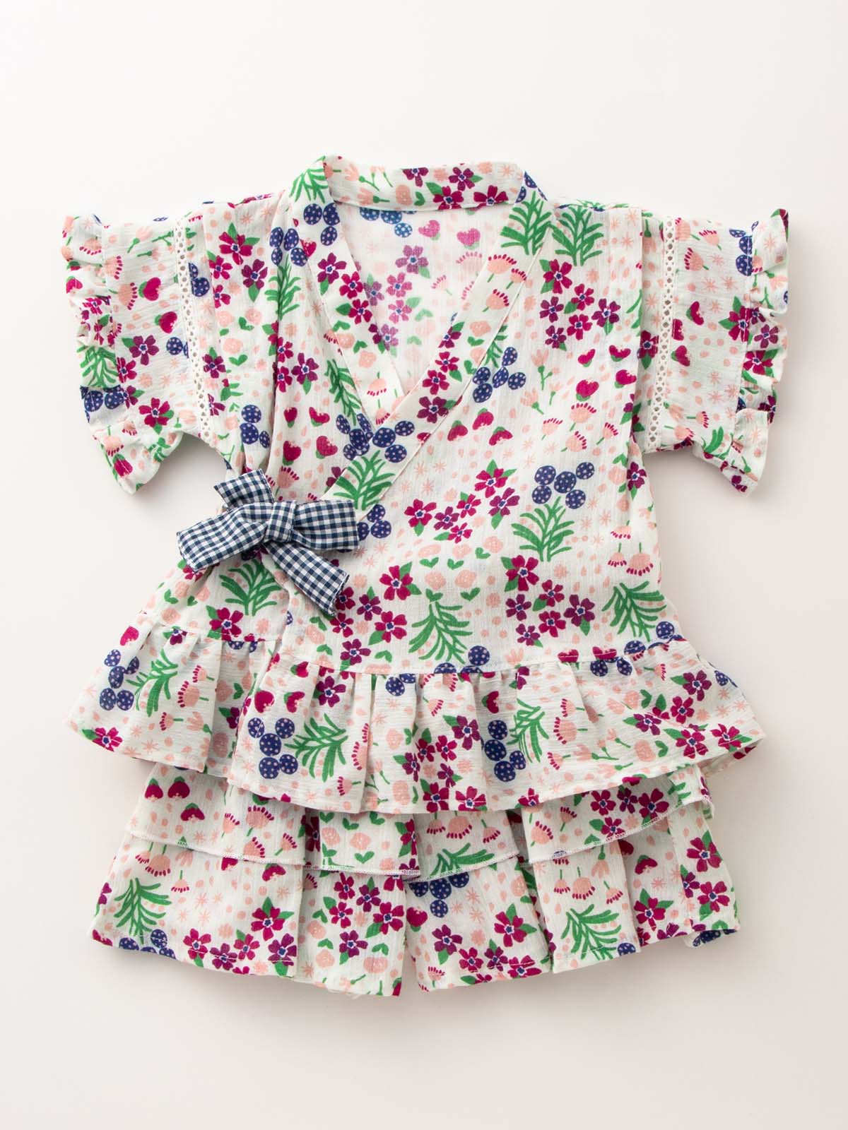 ベビー 甚平 浴衣 Ampersand 小花柄フリルスカート甚平 ベビー 新生児 服 ベビー用品通販 エンジェリーベ 公式 ベビー 甚平 浴衣 Ampersand 小花柄フリルスカート甚平 ベビー 新生児 服 ベビー用品通販 エンジェリーベ 公式