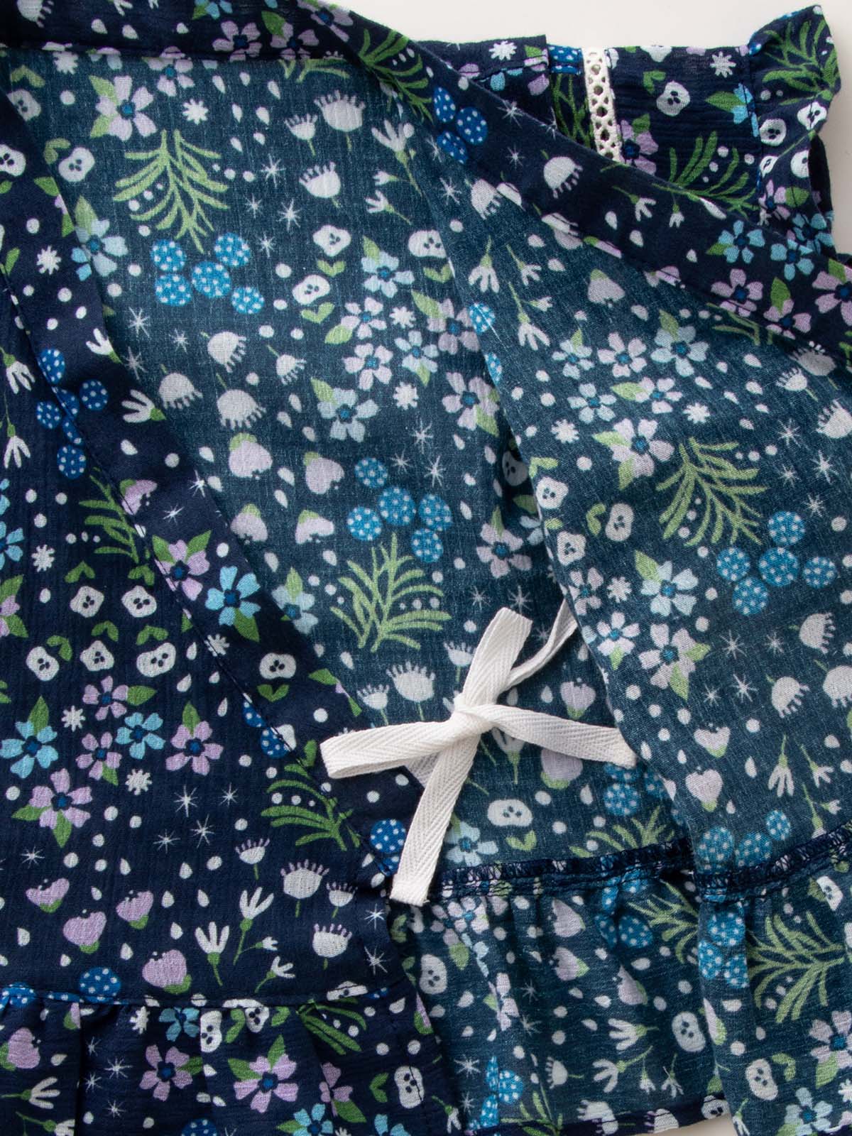 ベビー 甚平 浴衣 Ampersand アンパサンド 小花柄フリルスカート甚平 ベビー服 新生児服 ベビー用品通販 エンジェリーベ 公式