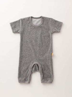 ロンパース・カバーオール BODYSUITS 足つきロンパースApril Glacier／オーガニックコットン
