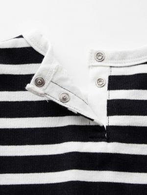 ベビー ワンピース|【セット】ベビーボーダーワンピース＆ブルマセット