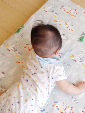 ベビーベッド・布団|【日本製】ムーミン ベビー布団9点セット|ミスティグレー