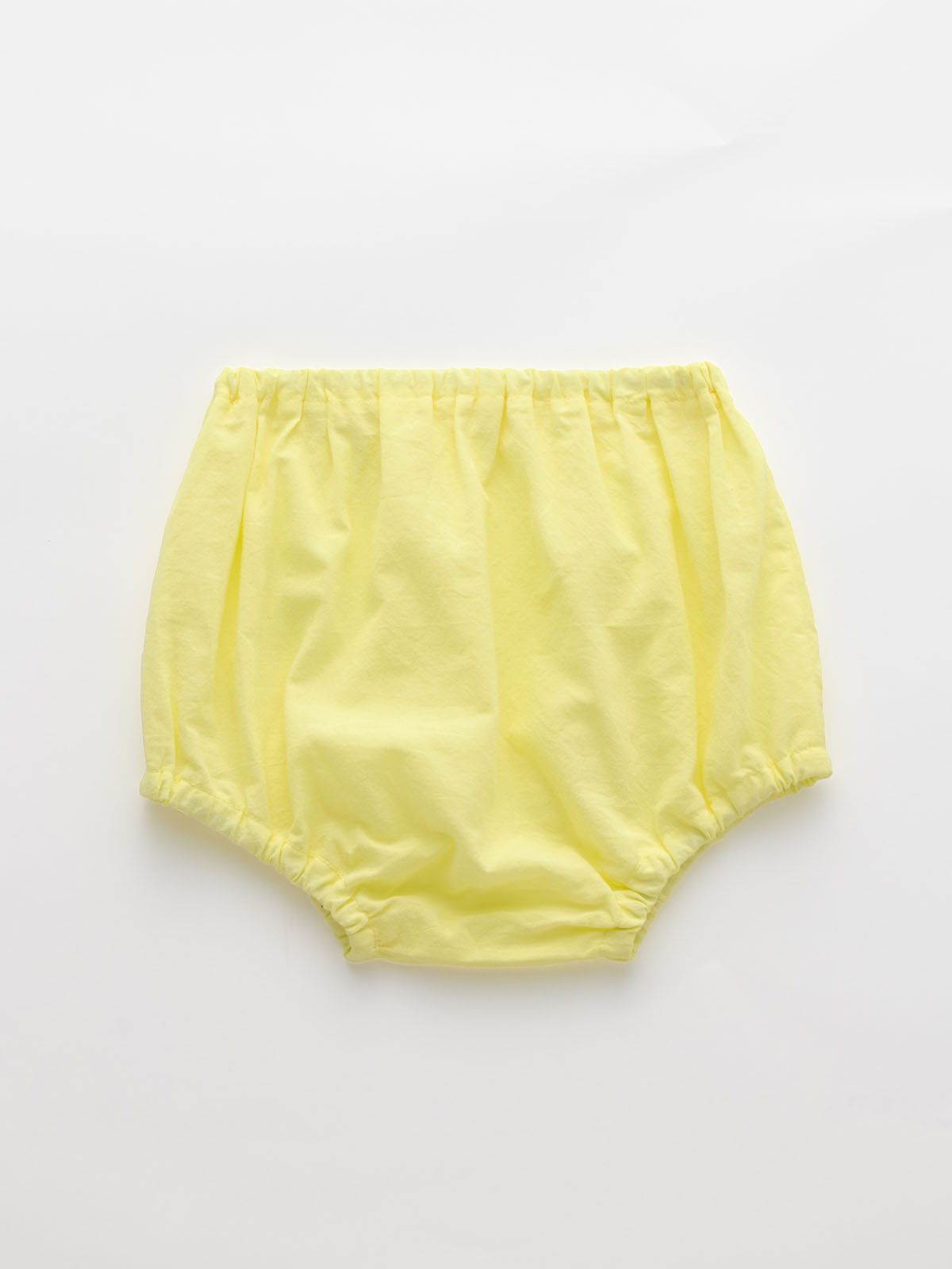 ベビー ワンピース|【ベビー服】【親子コーデ可】【3WAY】【セット】スカラップレースシャーリングキャミワンピース&ブルマセット|ペールイエロー