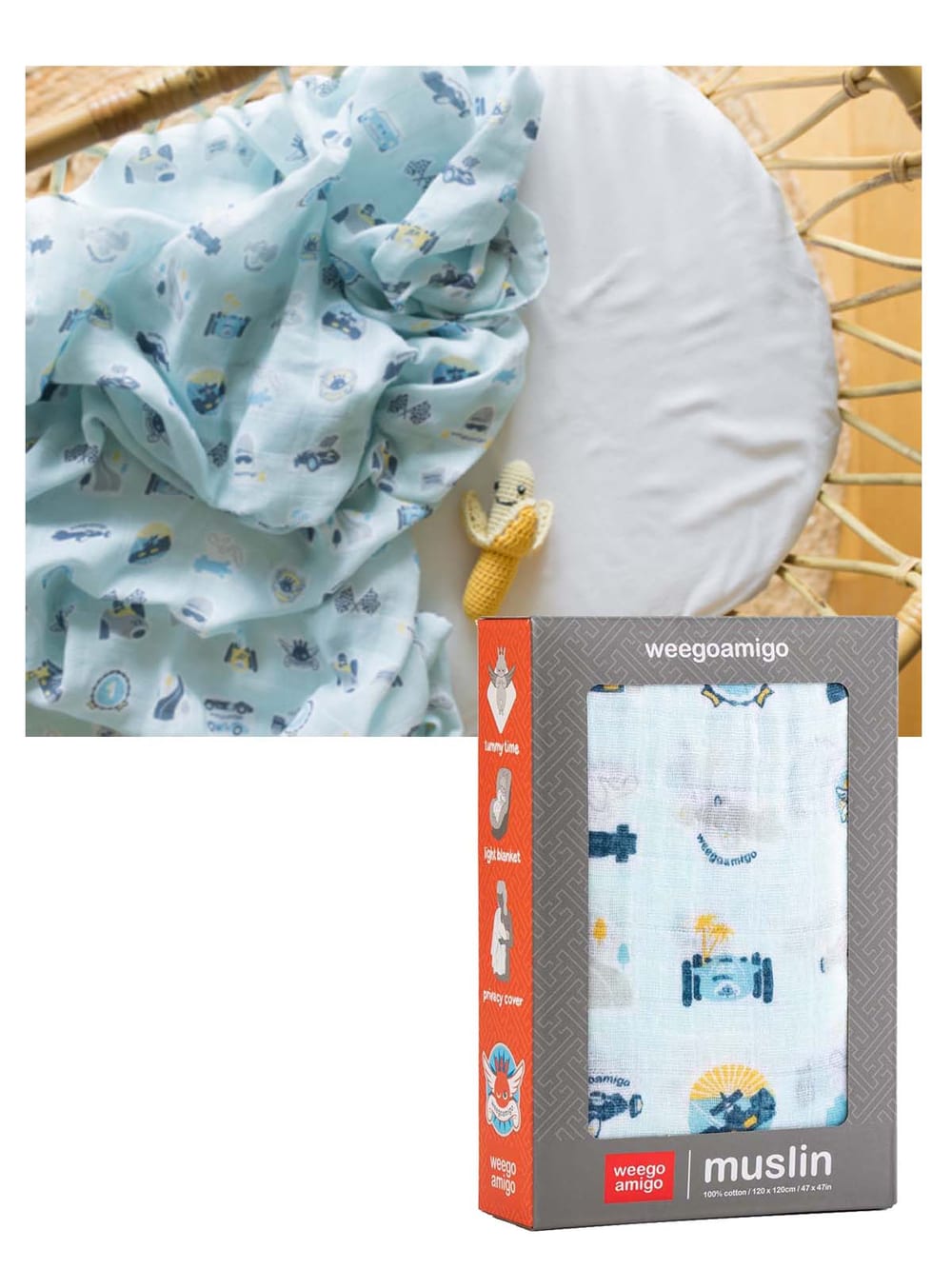 weegoamigo muslin