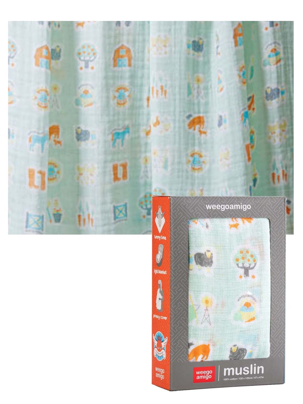 weegoamigo muslin