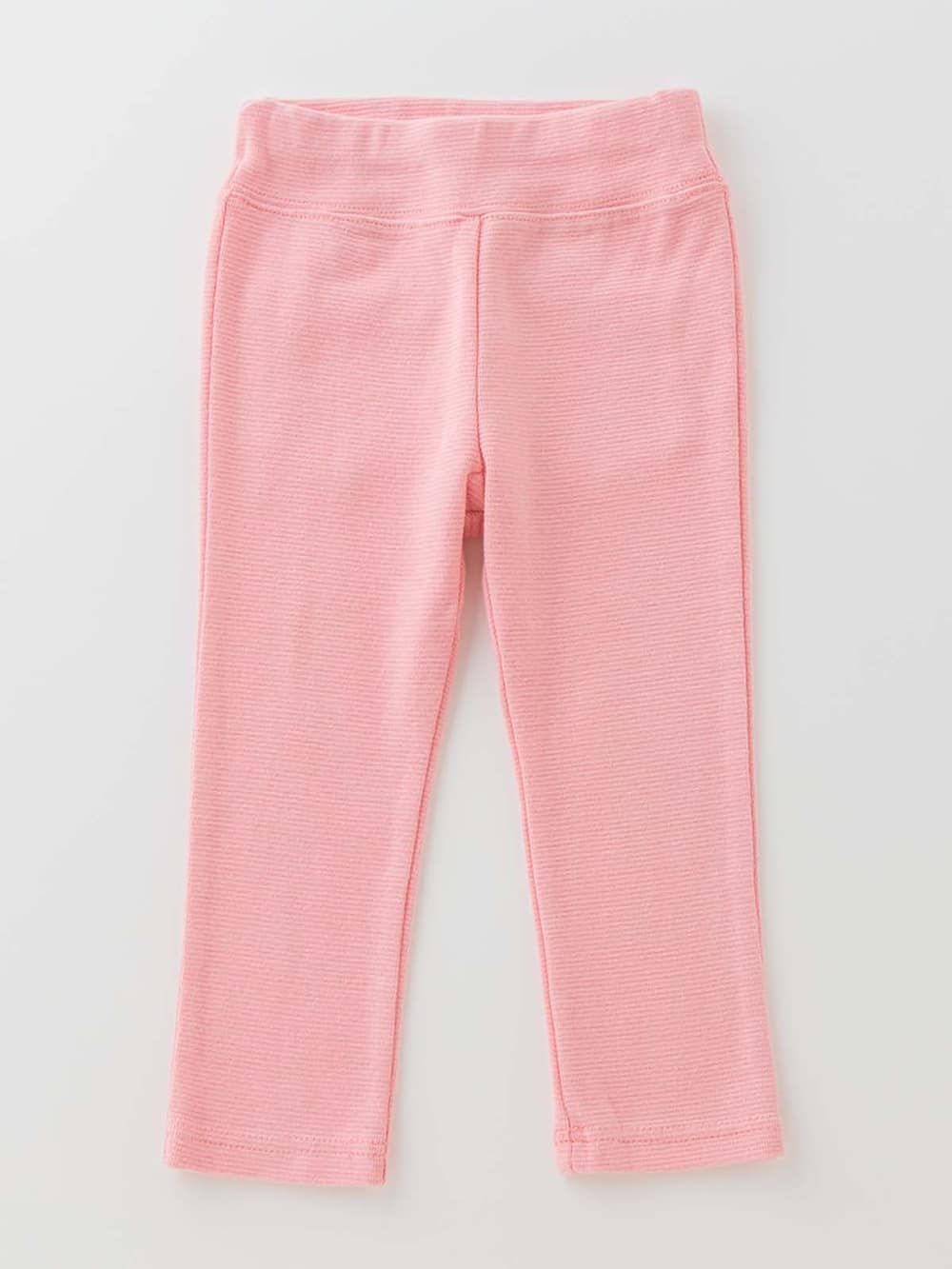 ベビー パンツ|【F.O.KIDS】デイリーカットソーストレートパンツ|ピンク