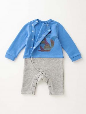 ロンパース・カバーオール|【BITZ】レイヤードカバーオール