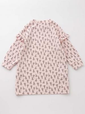 ベビー ワンピース|Seraph（セラフ）肩フリル花柄ワンピース