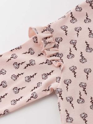 ベビー ワンピース|Seraph（セラフ）肩フリル花柄ワンピース