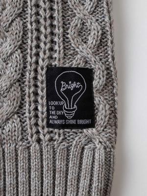 ベビートップス|【F.O.KIDS】ケーブル編みウォッシャブルニット