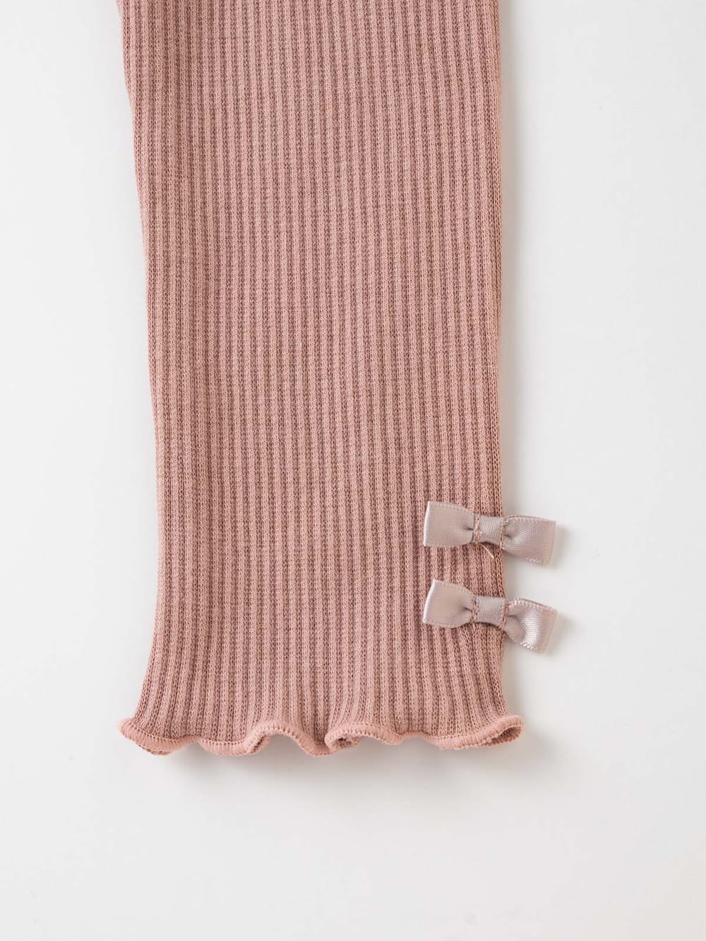 ベビーシューズ・ファーストシューズ・ベビー靴下|Seraph(セラフ)リボンスパッツ