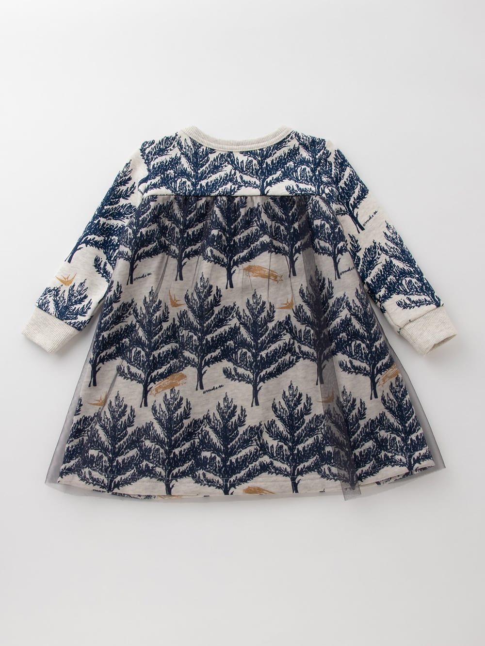 ベビー ワンピース|Wonder apartment（ワンダーアパートメント）裏毛ツリーワンピース