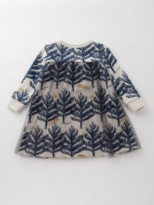 ベビー ワンピース|Wonder apartment（ワンダーアパートメント）裏毛ツリーワンピース