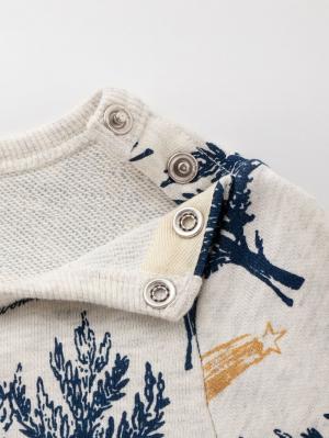 ベビー ワンピース|Wonder apartment（ワンダーアパートメント）裏毛ツリーワンピース