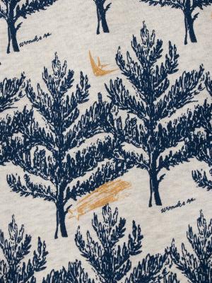 ベビー ワンピース|Wonder apartment（ワンダーアパートメント）裏毛ツリーワンピース