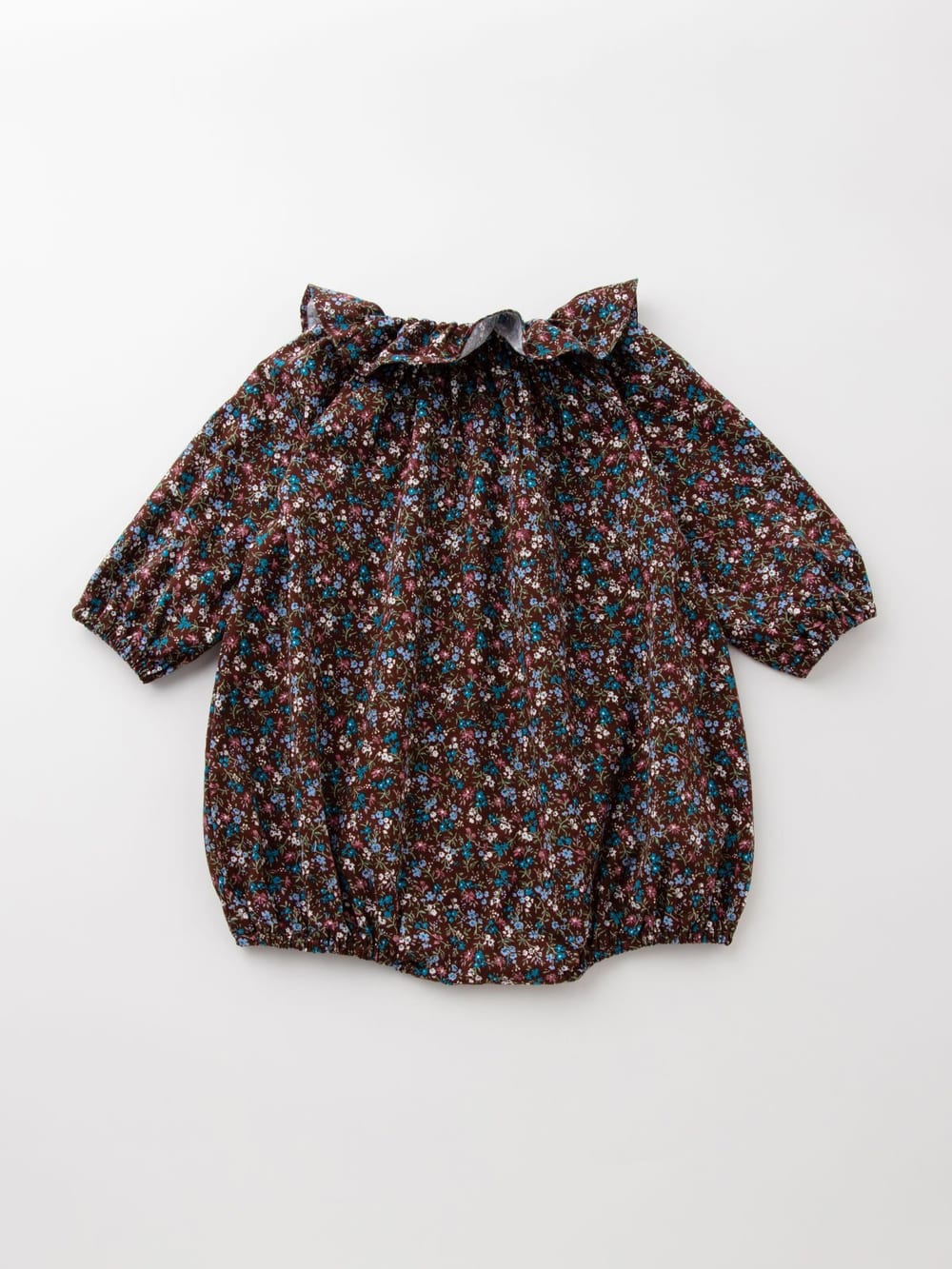 ロンパース・カバーオール|Boribon oeuf(ボリボンウーフ)ピエロ衿ロンパース