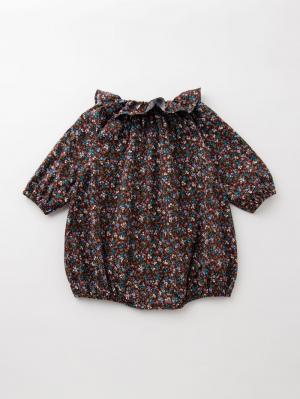 ロンパース・カバーオール|Boribon oeuf(ボリボンウーフ)ピエロ衿ロンパース