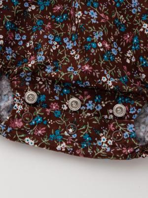 ロンパース・カバーオール|Boribon oeuf(ボリボンウーフ)ピエロ衿ロンパース