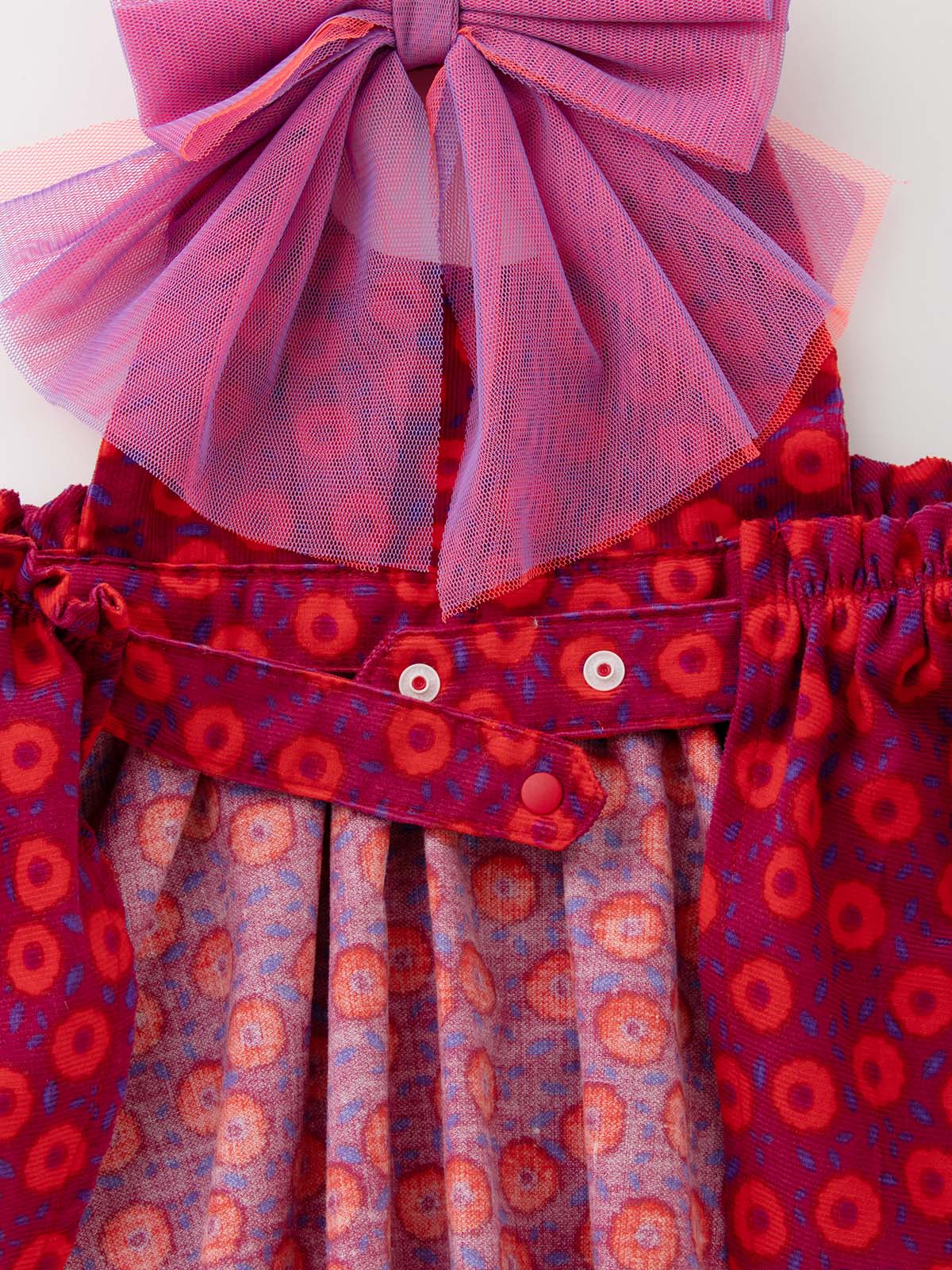 スタイ（よだれかけ）|Caldia（カルディア）シャツコール小花エプロンスタイ