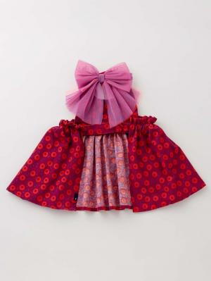 スタイ（よだれかけ）|Caldia（カルディア）シャツコール小花エプロンスタイ