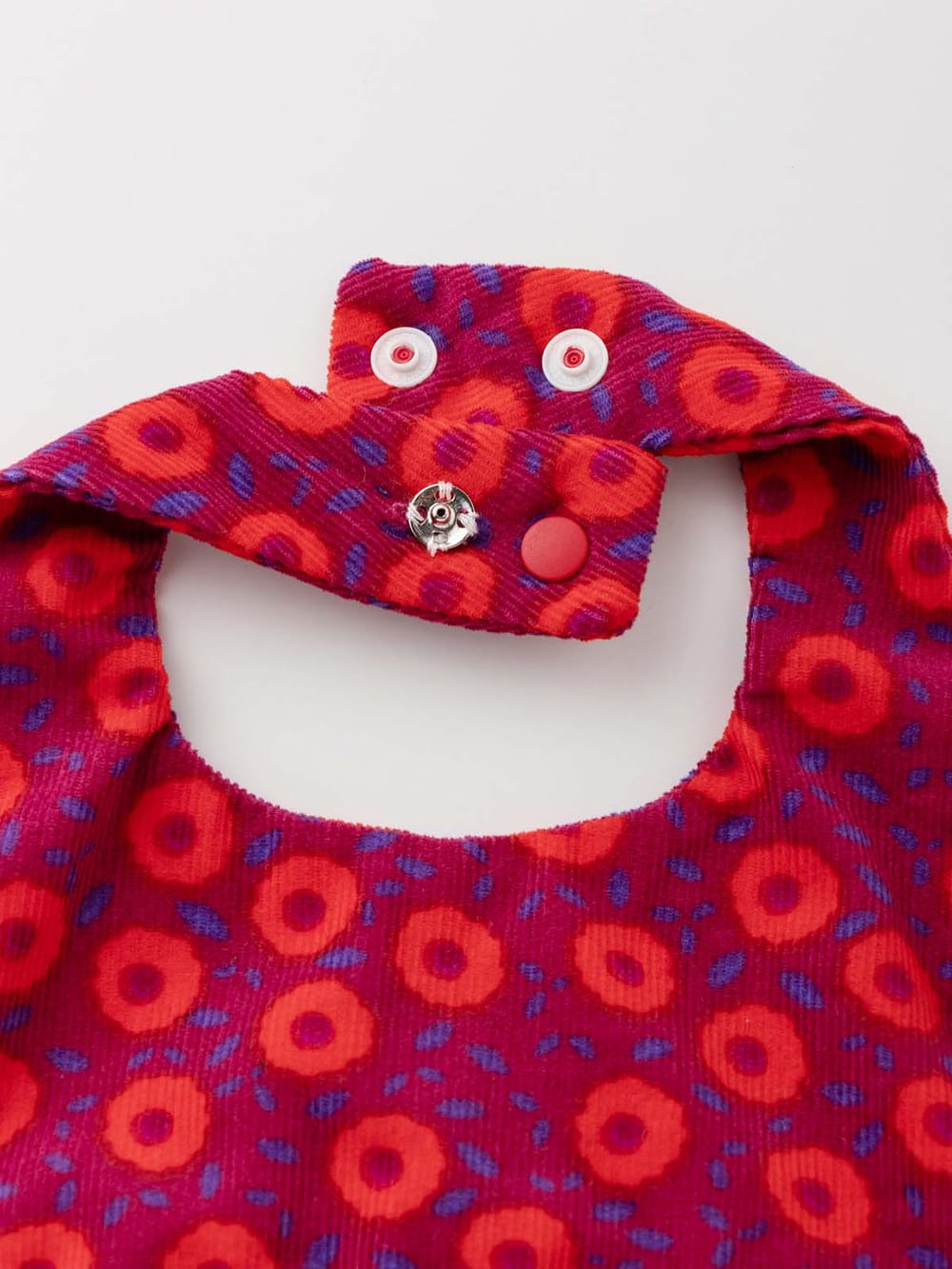 スタイ（よだれかけ）|Caldia（カルディア）シャツコール小花エプロンスタイ