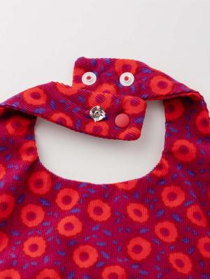 スタイ（よだれかけ）|Caldia（カルディア）シャツコール小花エプロンスタイ