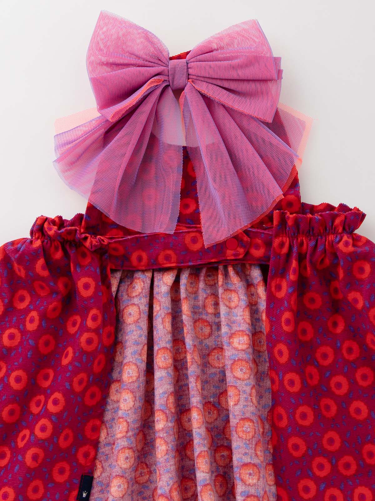 スタイ（よだれかけ）|Caldia（カルディア）シャツコール小花エプロンスタイ