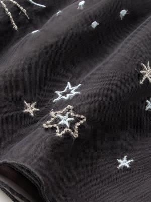 ベビー ワンピース|coto cotte（コトコト）星柄刺しゅうドッキングワンピース