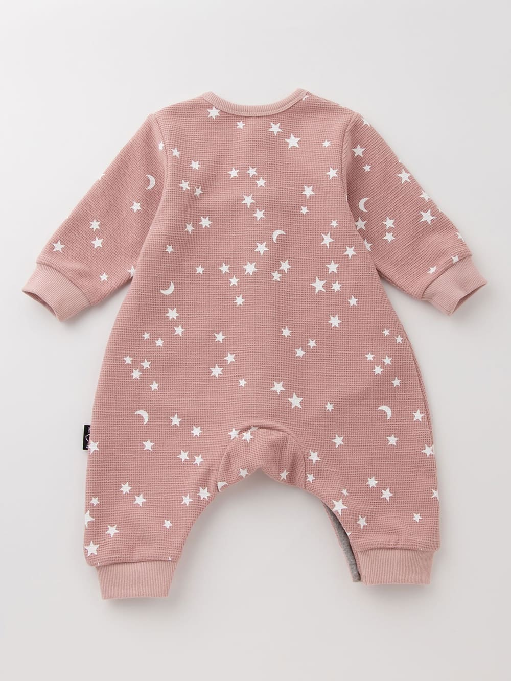 ロンパース・カバーオール|moc mof（モクモフ）ワッフル星柄ロンパース