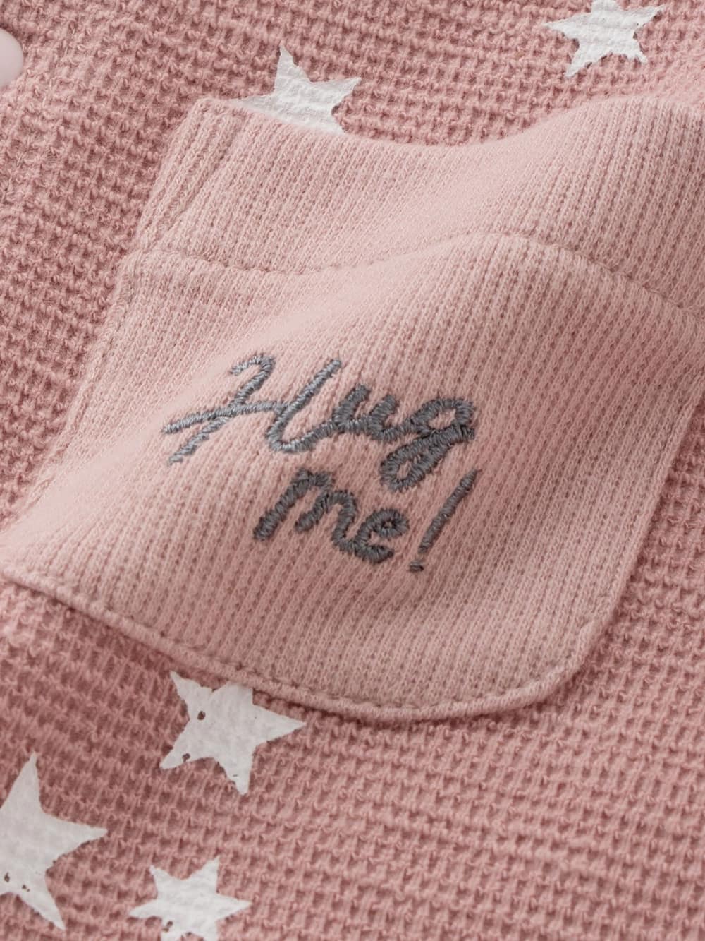 ロンパース・カバーオール|moc mof（モクモフ）ワッフル星柄ロンパース