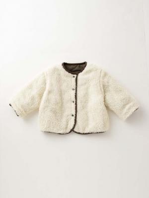 ベビー アウター|WILL MERY（ウィルメリー）リバーシブルキルトジャケット|カーキ