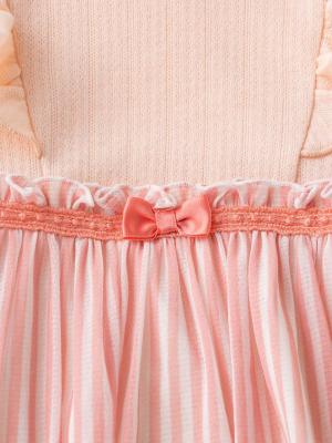 ロンパース・カバーオール|Kids zoo（キッズズー）ストライプスカート付カバーオール