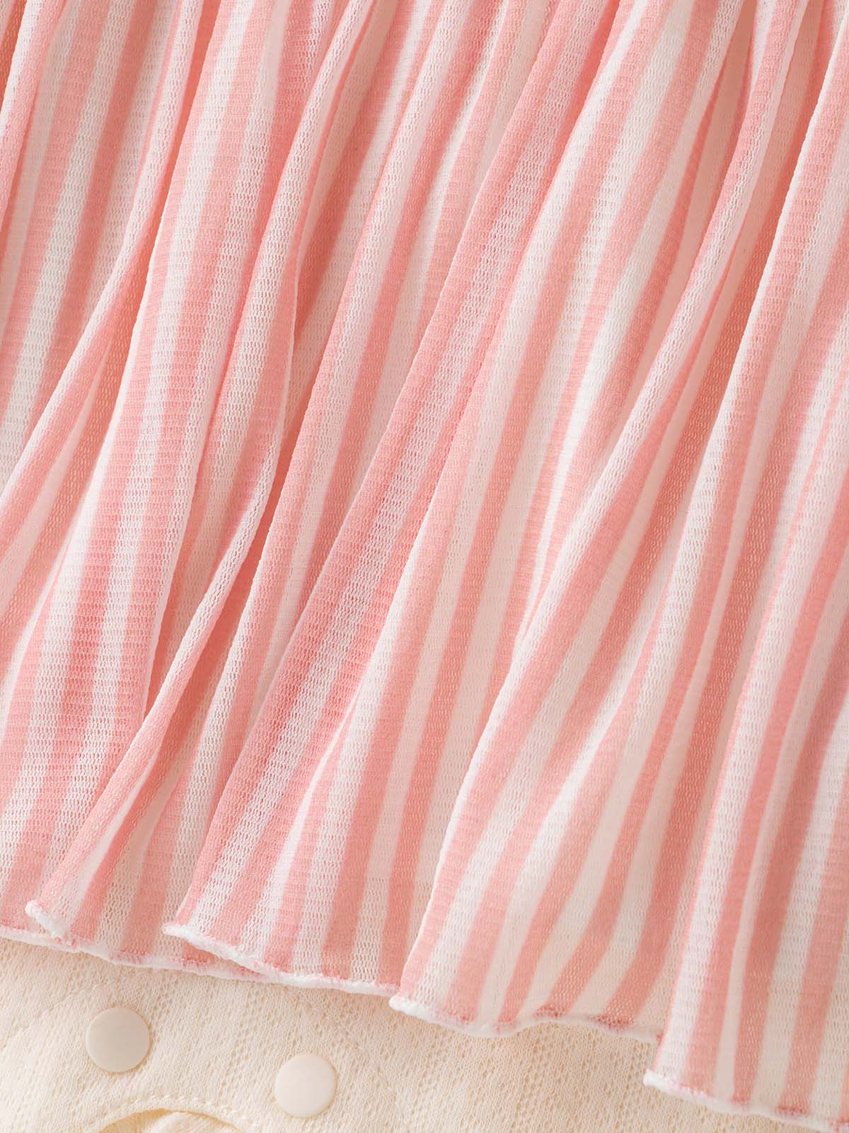 ロンパース・カバーオール|Kids zoo（キッズズー）ストライプスカート付カバーオール