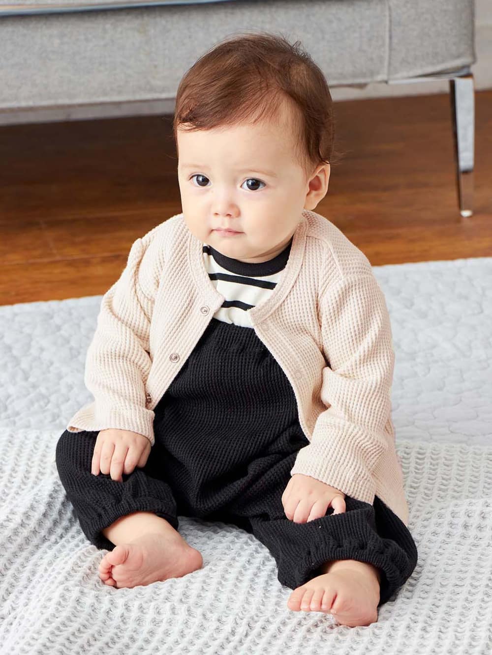 ベビー アウター Angeliebeオリジナル 親子コーデ可 サーマルスナップカーディガン ベビー 新生児 服 ベビー用品通販 エンジェリーベ 公式 ベビー アウター Angeliebeオリジナル 親子コーデ可 サーマルスナップカーディガン ベビー 新生児 服 ベビー用品通販 エンジェリーベ 公式
