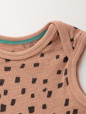 コンビ肌着・新生児/ベビー肌着|Ampersand（アンパサンド）プリントタンクボディ