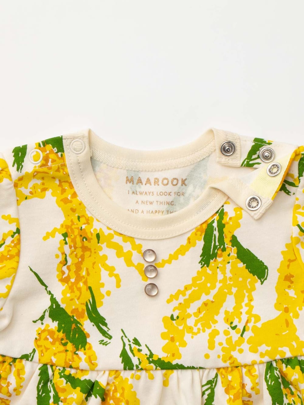 ベビートップス|maarook（マルーク）ミモザトップス＆ブルマ2点セット