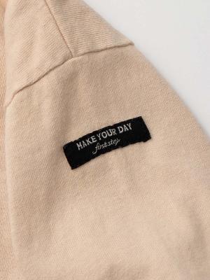 ロンパース・カバーオール|MAKE YOUR DAY(メイクユアデイ)ドロップショルダーロゴボディ