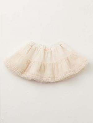 ベビー スカート|Kids zoo(キッズズー)チュールチュチュスカート|ホワイト